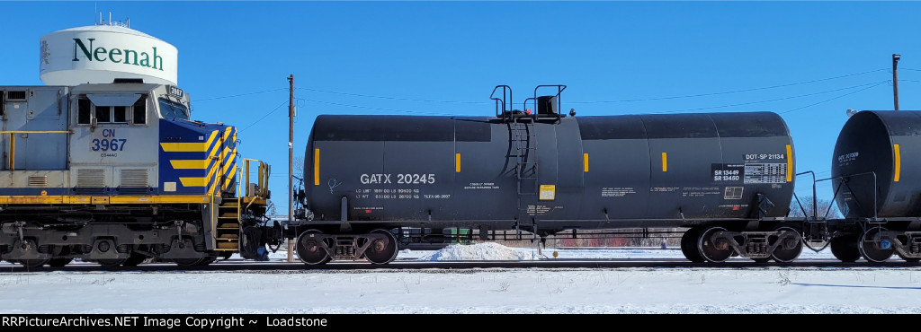 GATX 20245 CN 3967